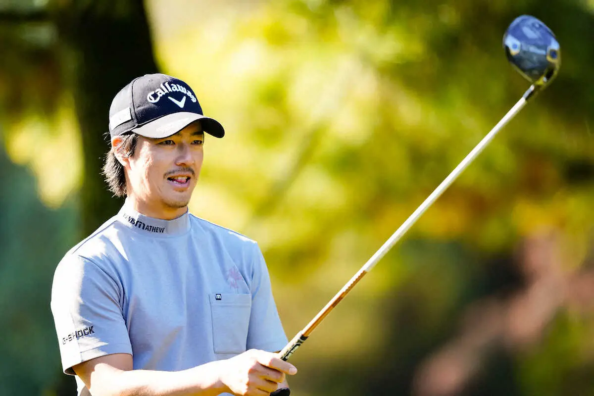 【画像・写真】プロアマ戦をラウンドする石川遼（撮影・会津　智海）