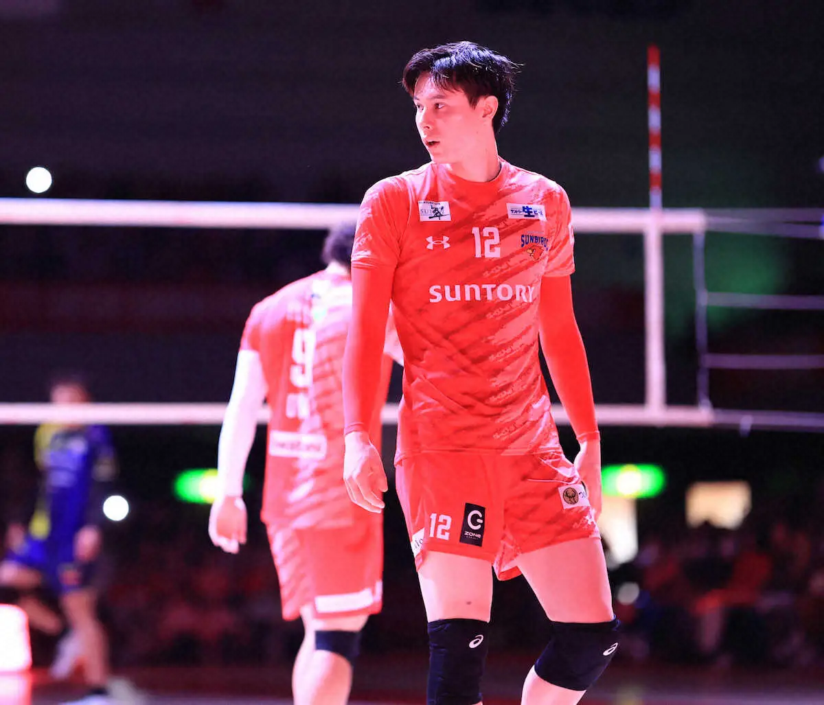 【画像・写真】バレーSVリーグ　サントリーがホーム初勝利　11得点の高橋藍はセッターもこなす
