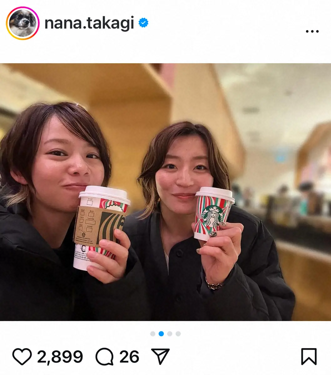 【画像・写真】高木菜那さん公式インスタグラム(@nana.takagi)から