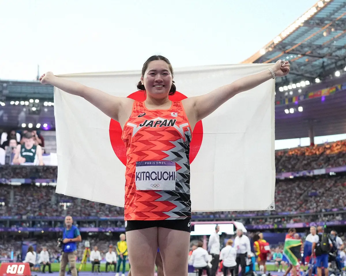 【画像・写真】陸上やり投げ・北口榛花