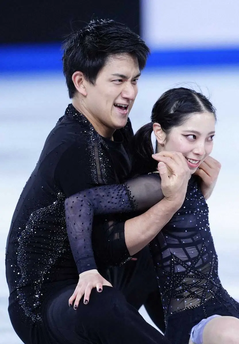 【画像・写真】＜GPファイナル　ペアSP＞演技する三浦璃来＆木原龍一組（撮影・長久保　豊）