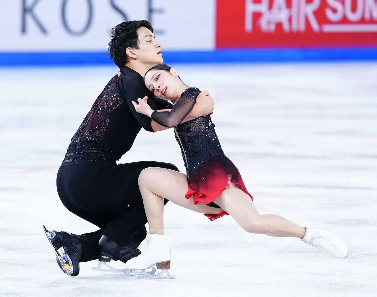 【画像・写真】ペアりくりゅうが準優勝「出場うれしく思う」昨季ケガ乗り越え2年ぶりファイナル完遂