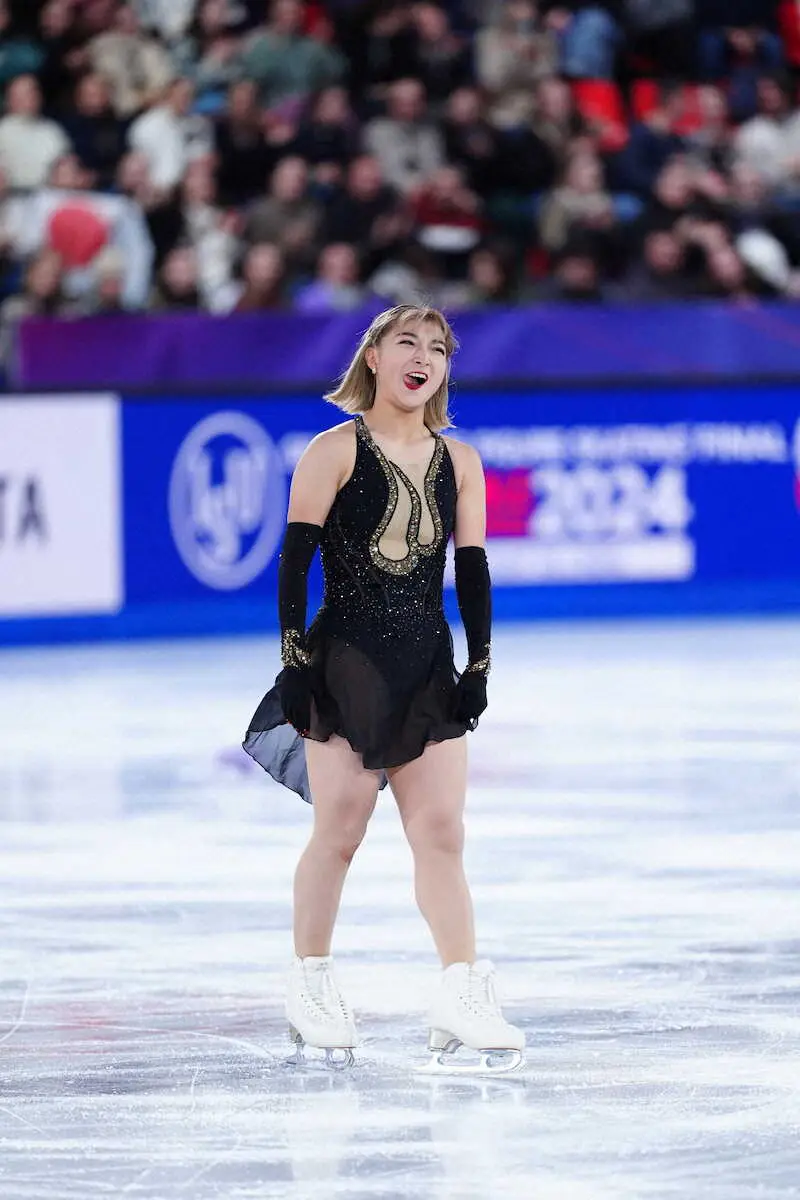 【画像・写真】【GPファイナル】初出場19歳・千葉百音が銀！女王・坂本はSP4位から意地の3位　日本勢5人でV逃す