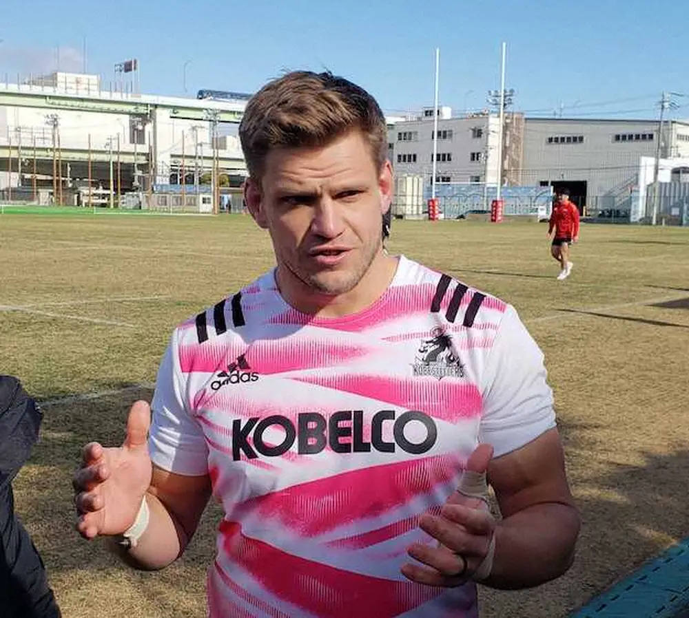 【画像・写真】【リーグワン】神戸にVの使者　新加入のターナー「強いキャリーをかます」スコットランド代表45キャップ