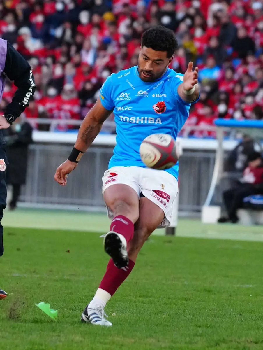 【画像・写真】【リーグワン】16点差から逆転勝利に導いたBL東京・モウンガ「ショーヘイに会いたい」