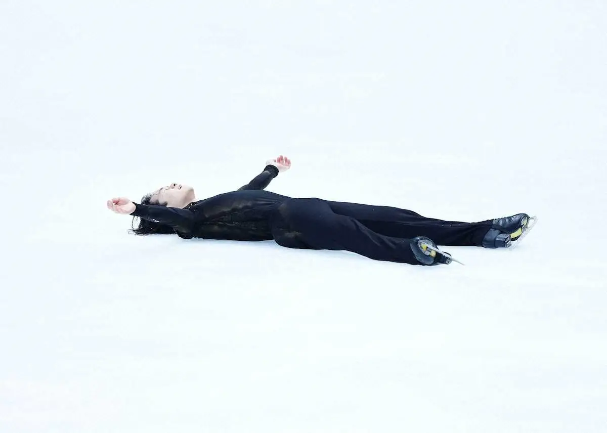 【画像・写真】岡崎真氏　鍵山　細かいミスなくせば王者マリニンと戦える