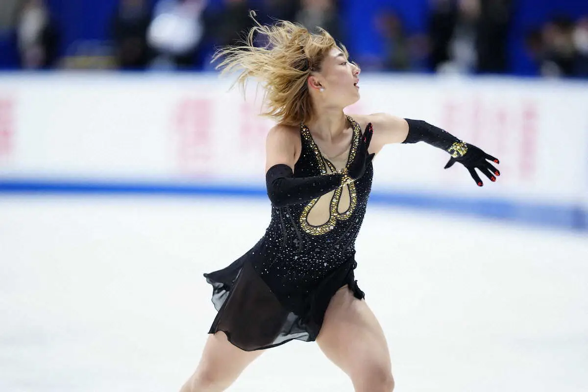 【画像・写真】坂本花織、千葉百音らがフリーに向けて調整　70点台6人で優勝＆表彰台懸けて激戦必至