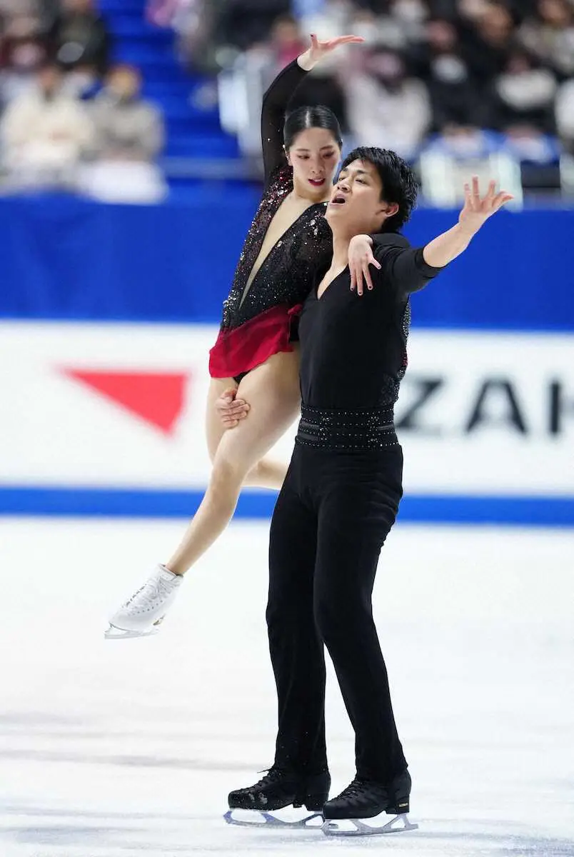 【画像・写真】ペア“りくりゅう”5年ぶりV！　2位“ゆなすみ”も世界切符確実