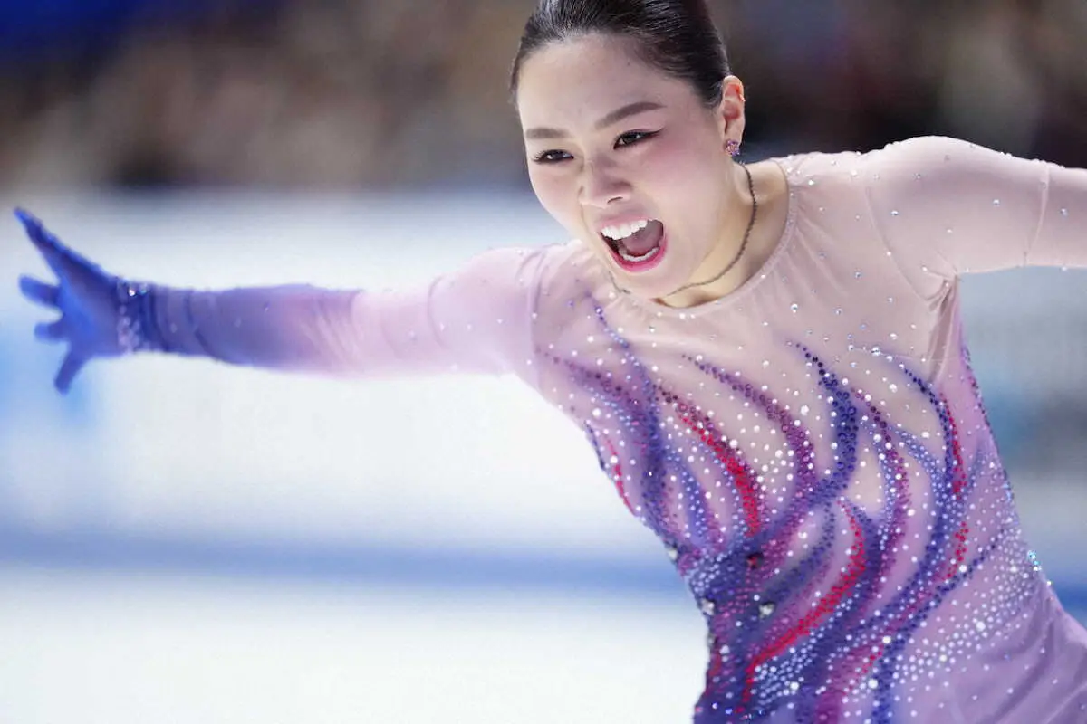 【画像・写真】樋口新葉「休養を挟んで結果を残せたのはうれしい」逆転の3位　氷上で感謝の笑顔「ここからもう一段階」