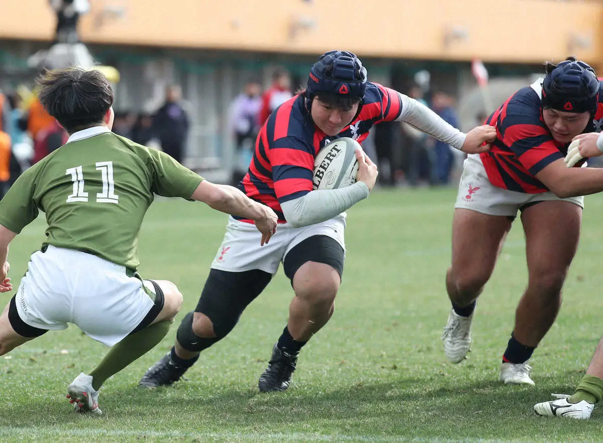 【画像・写真】【大学選手権】京産大が4大会連続4強　平野叶が地元三重で2トライ、チームの猛攻をけん引