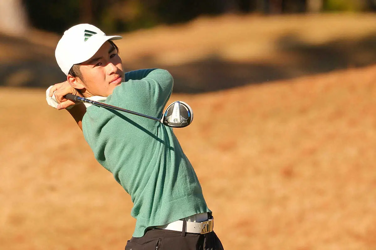 【画像・写真】関東高校ゴルフ選手権　全国団体初Vの男子・中山が10位タイ　トップは大郷、女子は田村