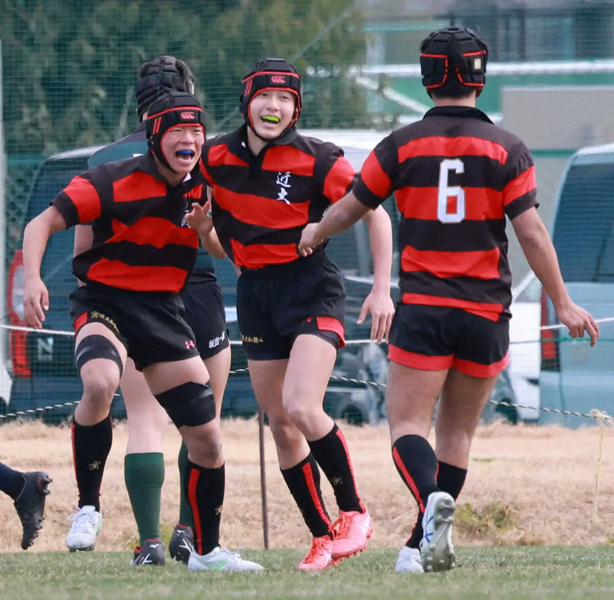 【画像・写真】【高校ラグビー】近大和歌山　初出場から11年目、11月11日生まれ背番11のWTB伊藤吏が躍動