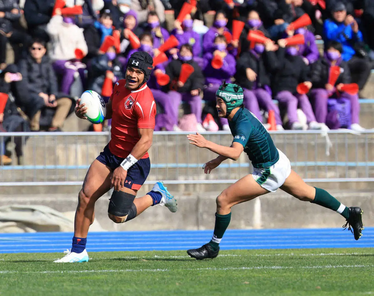 【画像・写真】【高校ラグビー】高知中央　CTBフコフカらの活躍で13大会ぶり2度目の初戦突破