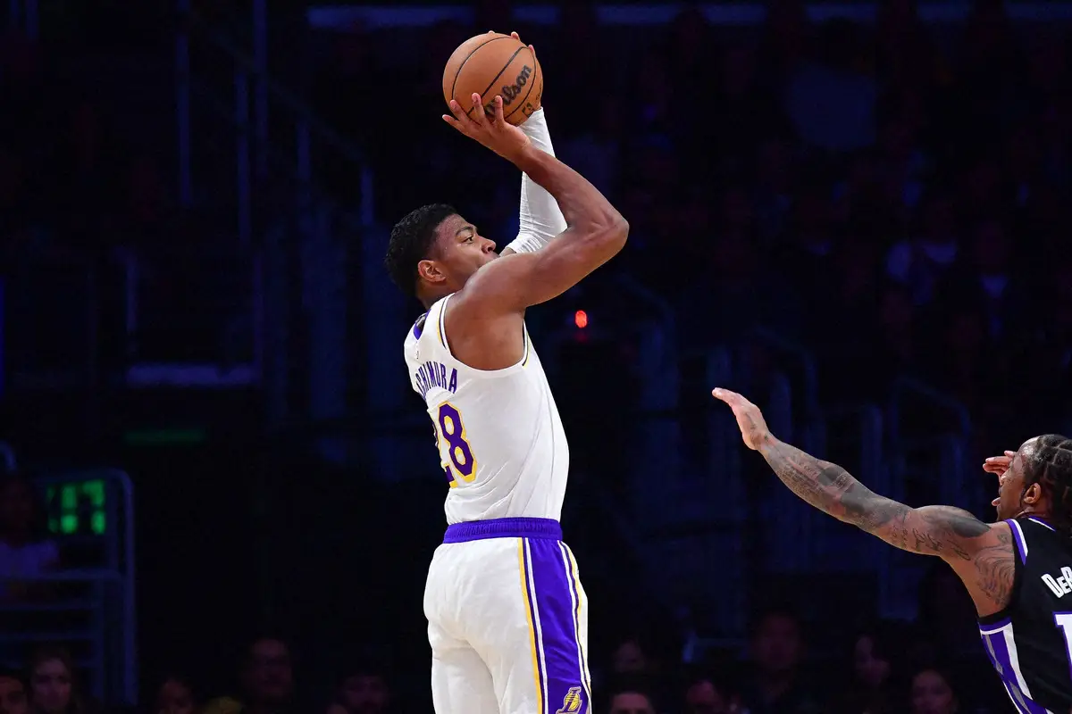 【画像・写真】八村塁　4本の3Pシュート含む21得点の活躍！レブロン欠場の中でチーム支えた　レイカーズ2連勝