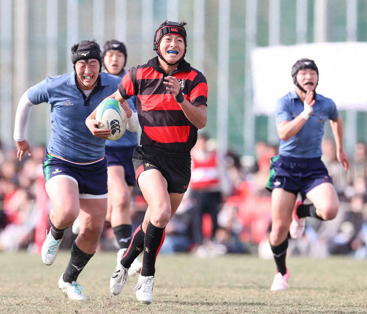 【画像・写真】【高校ラグビー】近大和歌山、県勢初の3回戦進出ならず　7―65で倉敷に大敗