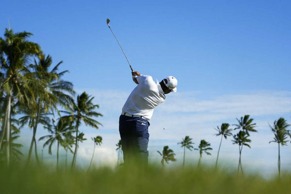 【画像・写真】松山英樹3アンダー67発進　初の2週連続優勝へ　米男子ゴルフ　ソニー・オープン