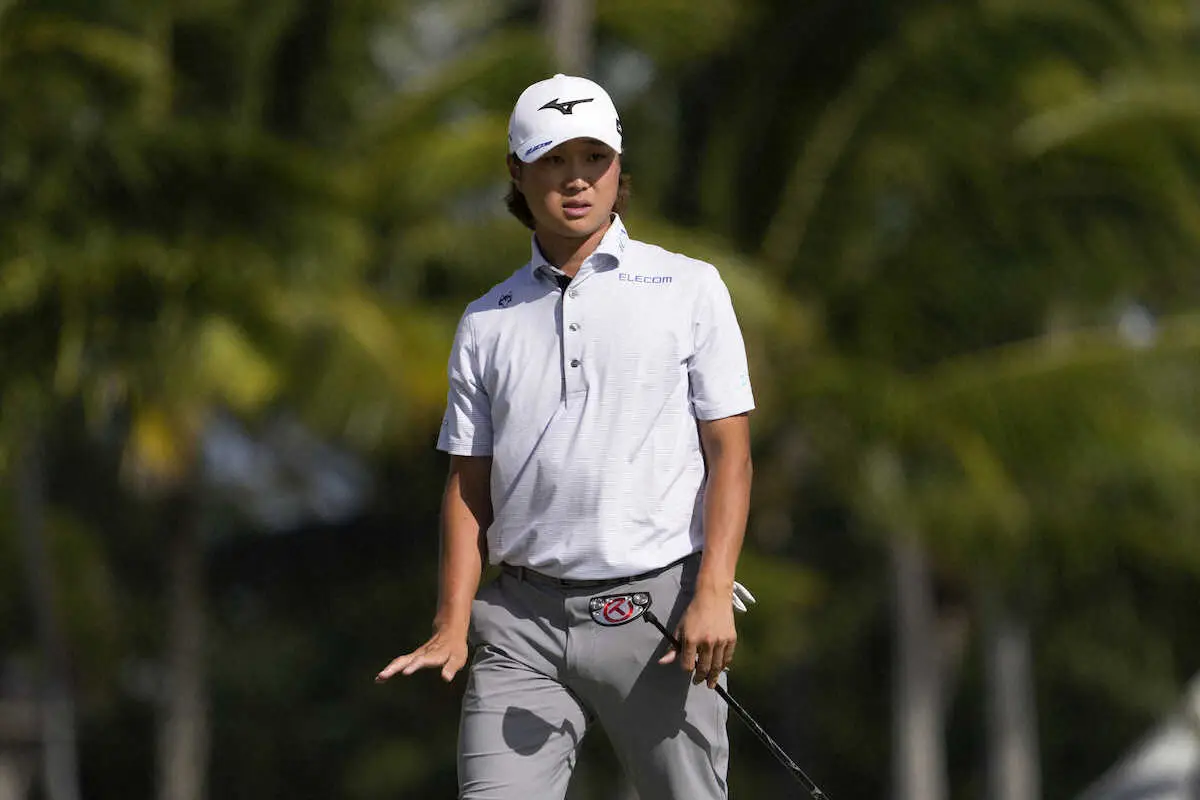 【画像・写真】平田憲聖はパープレーで16位　首位と4打差で最終日へ　米男子ゴルフ　ソニー・オープン