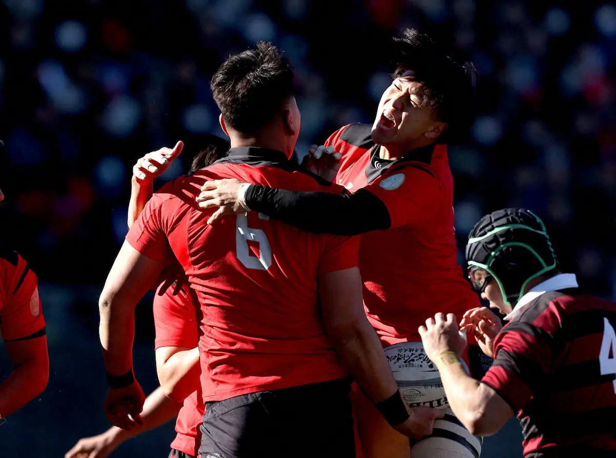 【画像・写真】【ラグビー大学選手権】帝京大V4！対抗戦で敗れた早大にリベンジ　青木主将「何度も負けたくなかった」