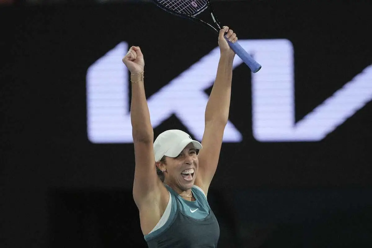 【画像・写真】【全豪OP】29歳キーズが涙の4大大会初V!　世界14位が“番狂わせ”ランク1位サバレンカのV3阻止