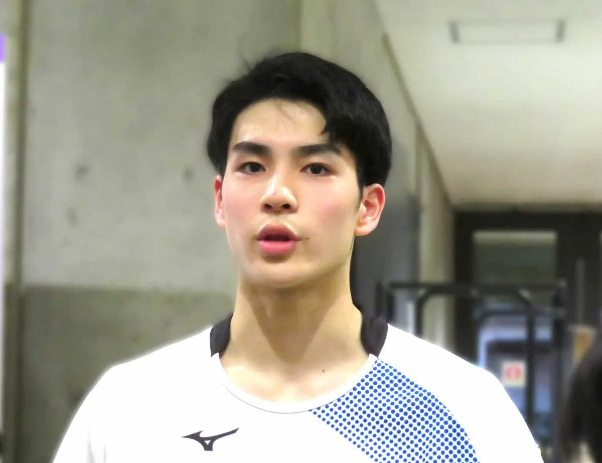 【画像・写真】【バレーボール】「日本代表に招集される選手に成長したい」川野琢磨がセリエA派遣へ出発