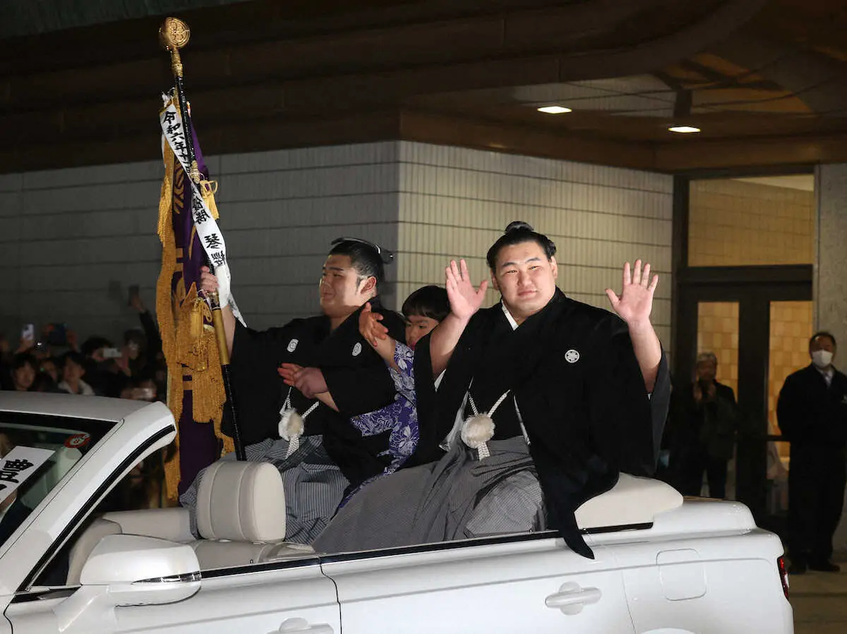 【画像・写真】豊昇龍　優勝の瞬間は「真っ白。出ちゃいましたね」　今やりたいことは「家で…」
