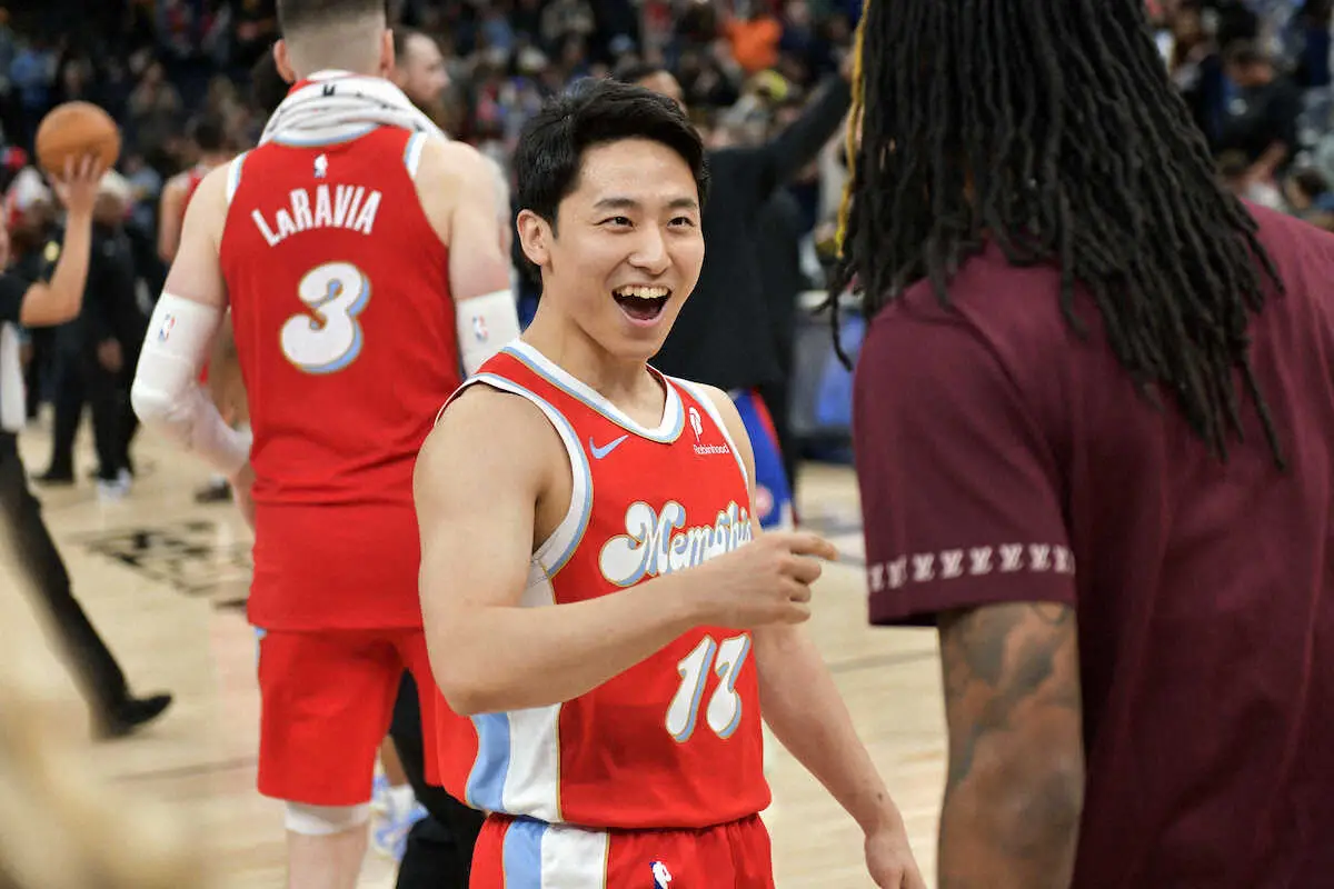 【画像・写真】グリズリーズの仲間たちも祝福！河村勇輝がGリーグ球宴1位選出にファンも喜び「1年目でこれは最高」