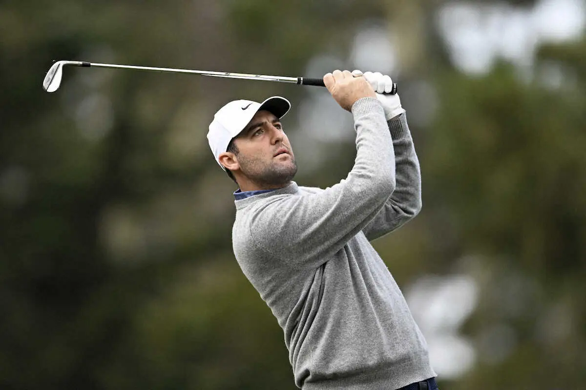 【画像・写真】世界1位シェフラーは今季初戦で15位発進　ラビオリづくりで右手負傷もグリーンは外さず