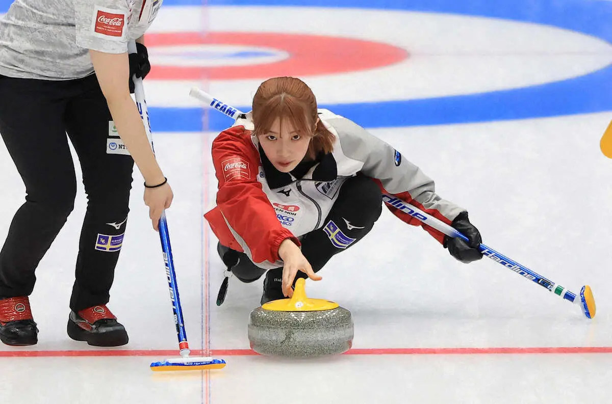 【画像・写真】【カーリング】全員19歳の札幌国際大が快勝で2連勝　敦賀心羽子「素直にうれしい」次戦はロコと対戦