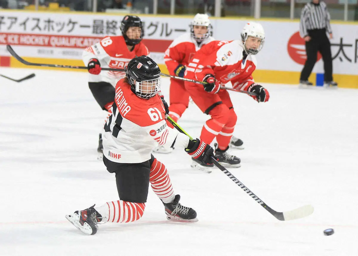 【画像・写真】【アイスホッケー】ミラノ切符第1号のスマイルJ・輪島は号泣　2戦4発でチームに貢献