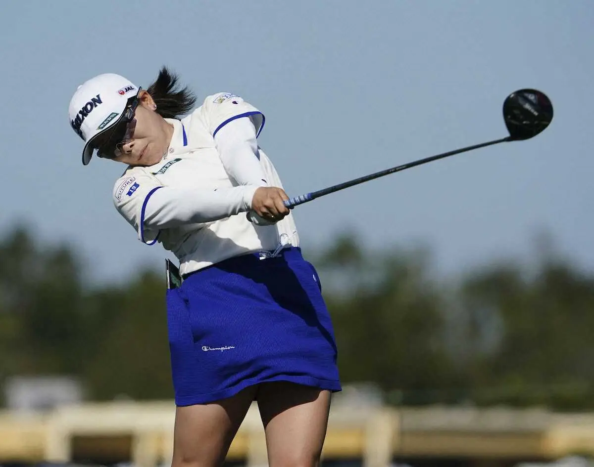 【画像・写真】第2ラウンド、通算10アンダーで2位の勝みなみ