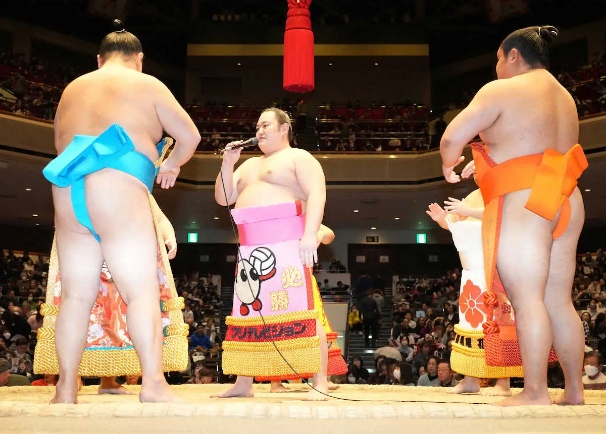 【画像・写真】大相撲トーナメント“フジテレビ色”消える　放送取りやめで一部内容変更　一方でフジ化粧まわしの力士も