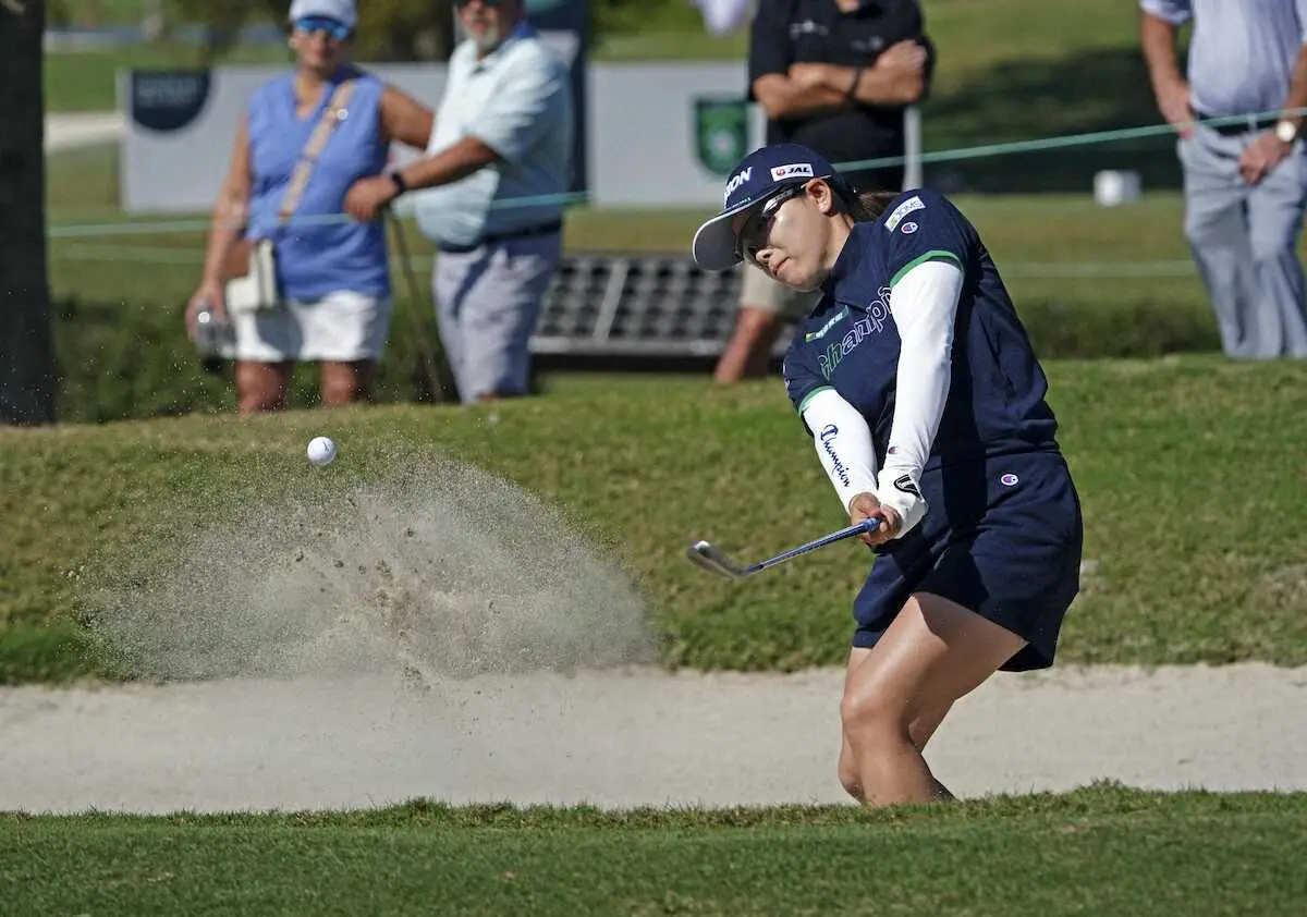 【画像・写真】勝みなみと山下美夢有が7打差7位で最終日へ　米女子ゴルフ