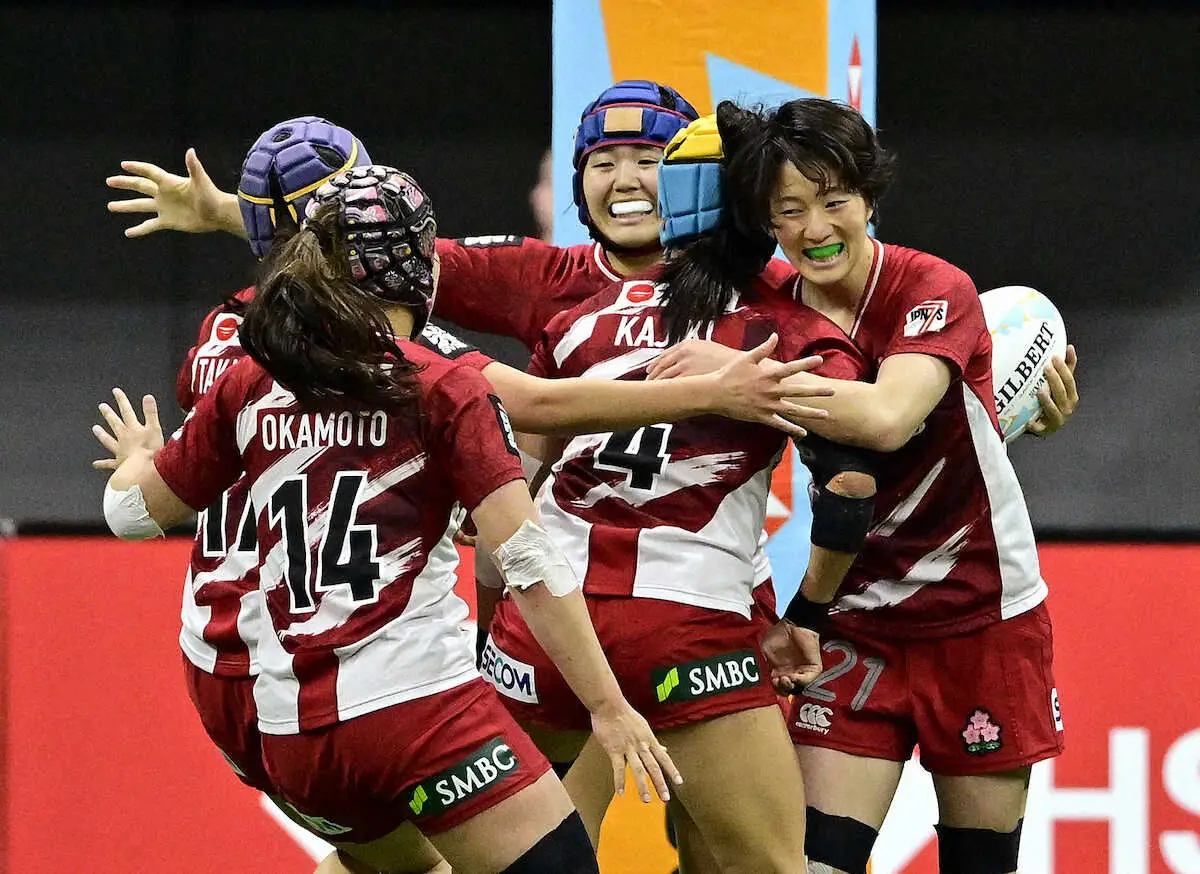 【画像・写真】【7人制ラグビー】サクラセブンズが快挙　世界最高峰シリーズ大会で史上初の4強入り