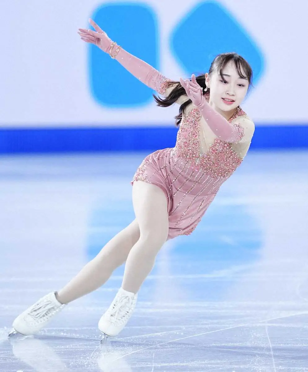 【画像・写真】【フィギュア】松生理乃、フリー122・03点で合計177・10点　四大陸選手権女子フリー