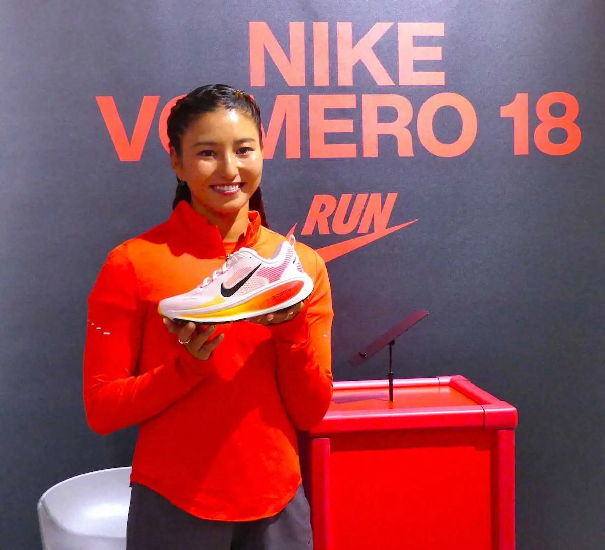 【画像・写真】テラスモール湘南で行われたイベントに出演した松田詩野（撮影・前川　晋作）