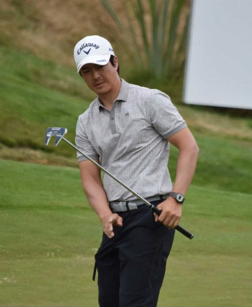 【画像・写真】石川遼「テスト段階だけど感触はいい」変則クローグリップに手応え　ニュージーランド・オープン