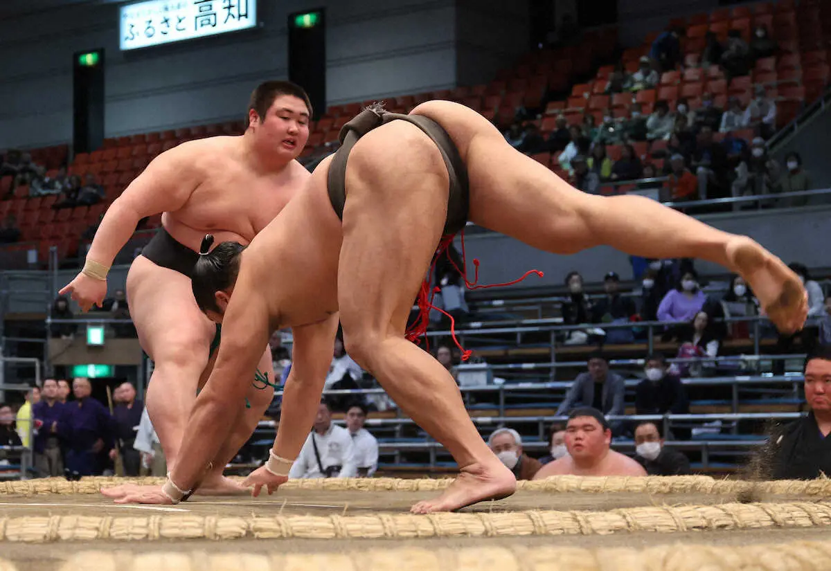 【画像・写真】藤島部屋の幕下付け出しコンビそろい踏み　福崎と五島が3戦全勝