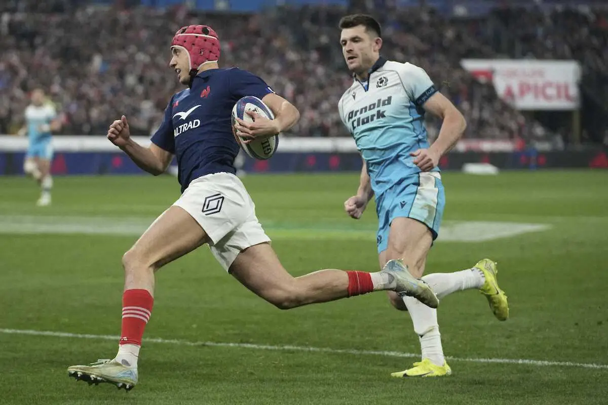 【画像・写真】【ラグビー欧州6カ国対抗戦】フランス3大会ぶりV！　WTBビエールビアレは1大会8トライの新記録樹立