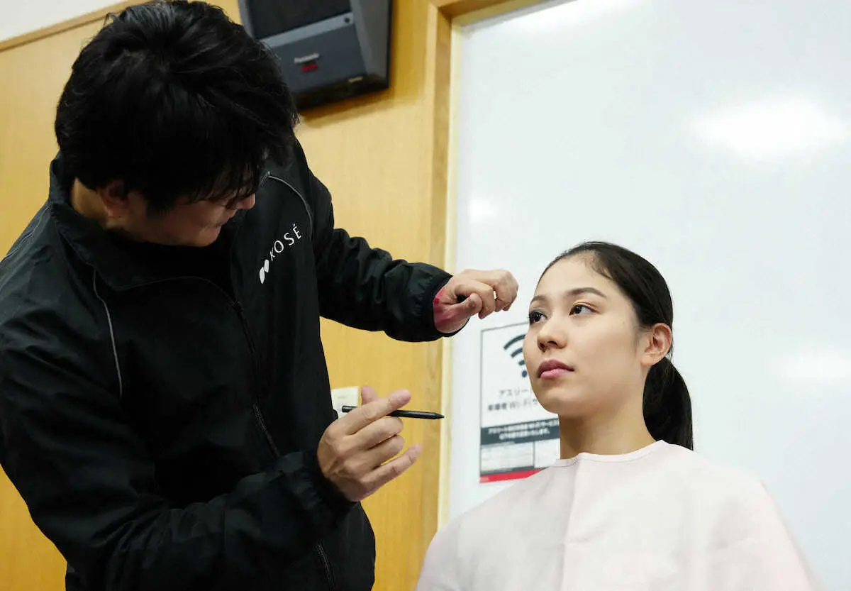 【画像・写真】【AS】比嘉もえ　武士道メイクは「難しい」プライベートでは「ハネめ」がマイブーム