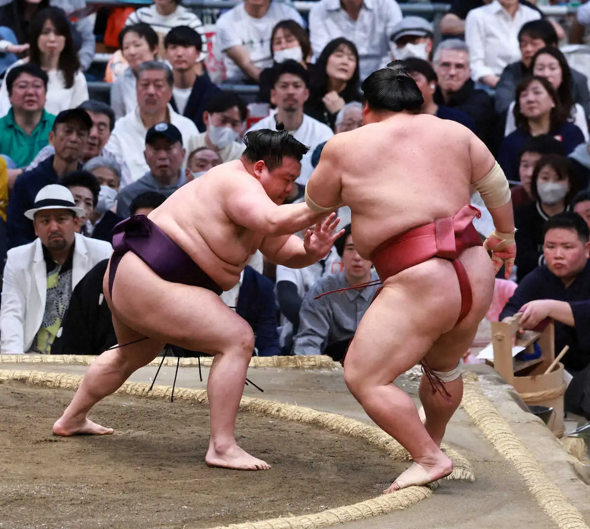 【画像・写真】美ノ海　沖縄県勢初の三賞　琉王の新入幕以来54年半で初めて　大栄翔を押し出し11勝