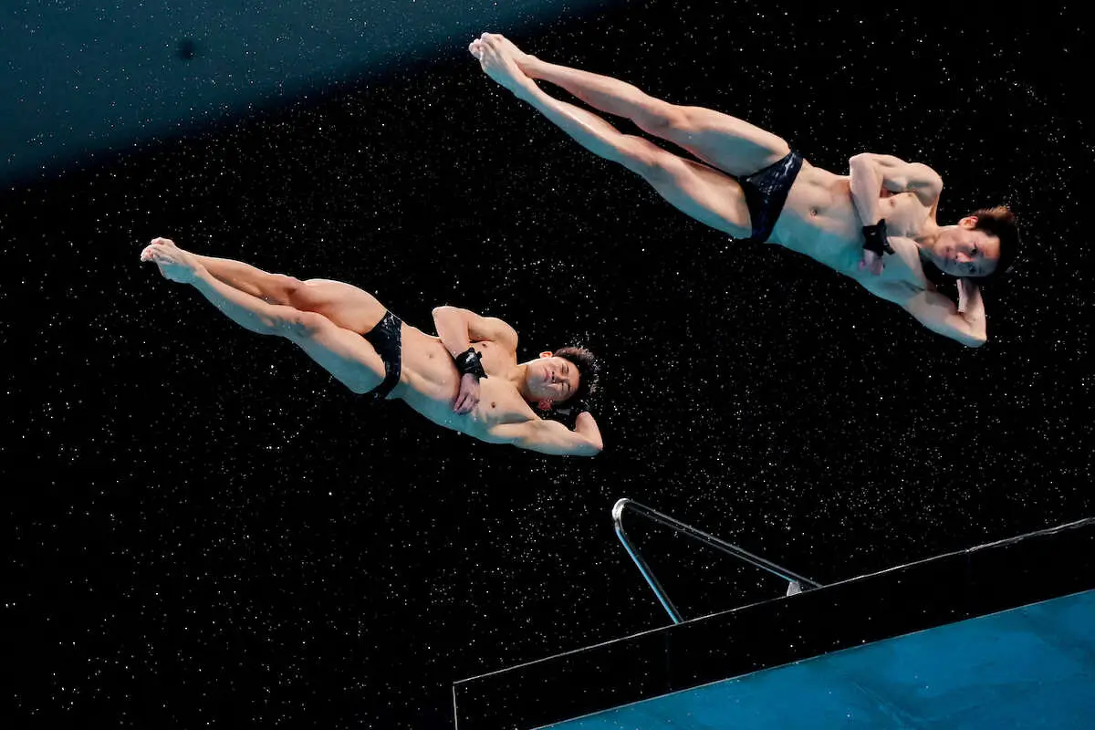 【画像・写真】【飛び込み】玉井陸斗が個人＆シンクロでW優勝「凄くうれしい」 7月世界選で「メダル獲得目指したい」