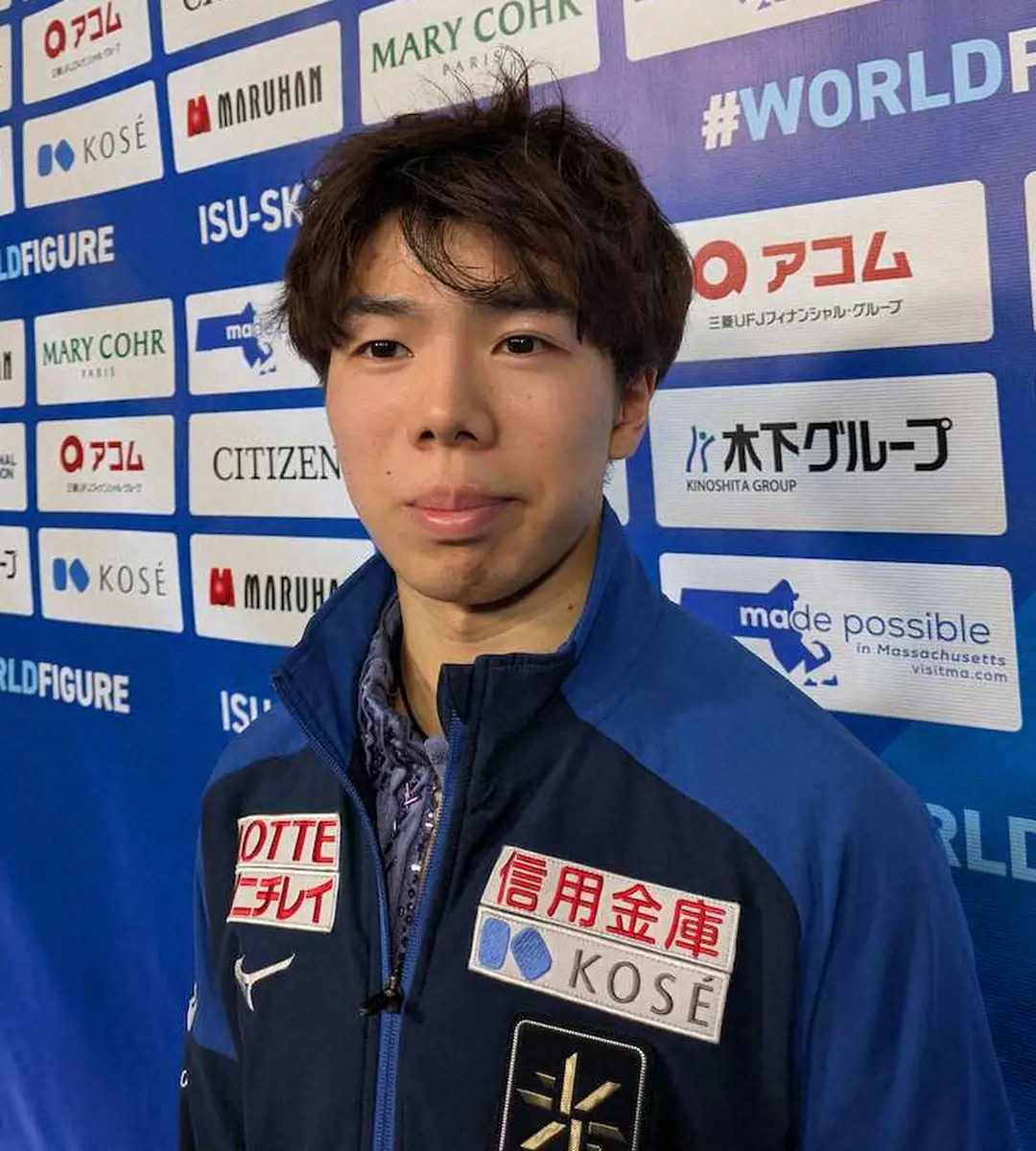 【画像・写真】鍵山優真、107・09点で2位発進　5位佐藤駿、24位壷井達也　マリニンが今季世界最高得点で首位発進