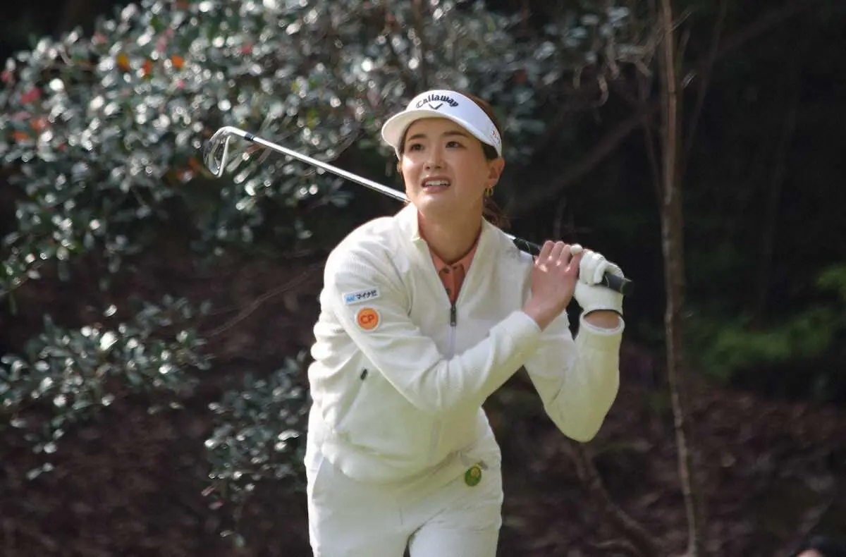 【画像・写真】ルーキー青木香奈子2戦連続予選通過「堀川未来夢さんのおかげ」アクサ・レディース