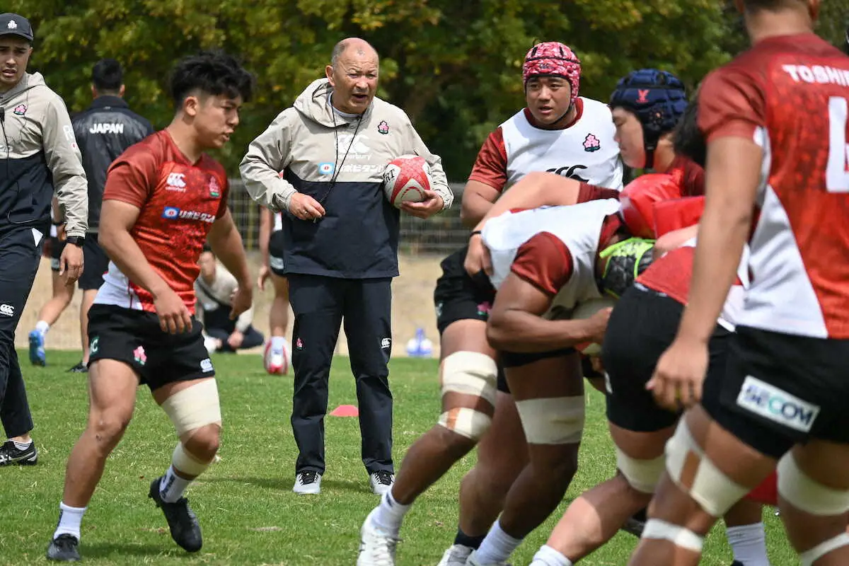【画像・写真】【ラグビー】35人の“金の卵”と豪遠征へ　エディーHC「3、4人くらい入れば」27年W杯へ期待