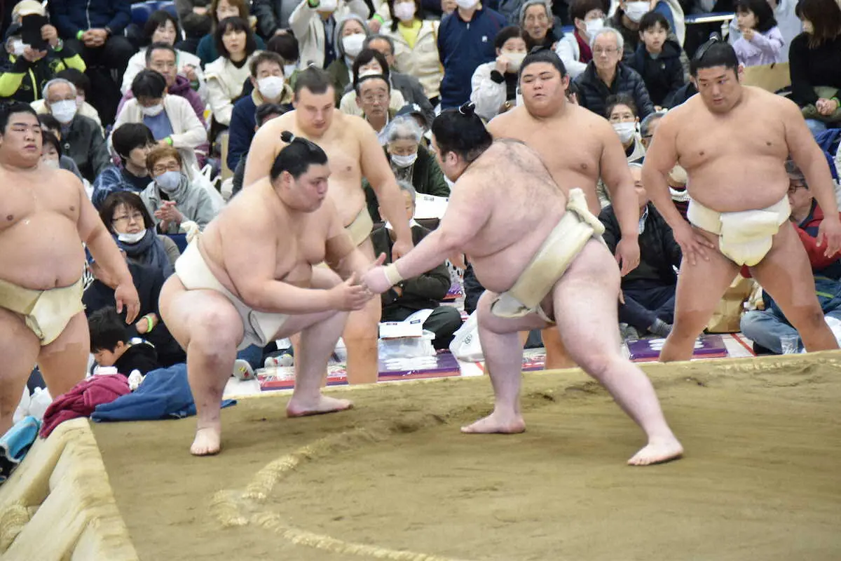 【画像・写真】【大相撲七尾巡業】春場所Vの大の里が地元凱旋　七尾市の英雄輪島以来の学生出身横綱へ「頑張りたい」