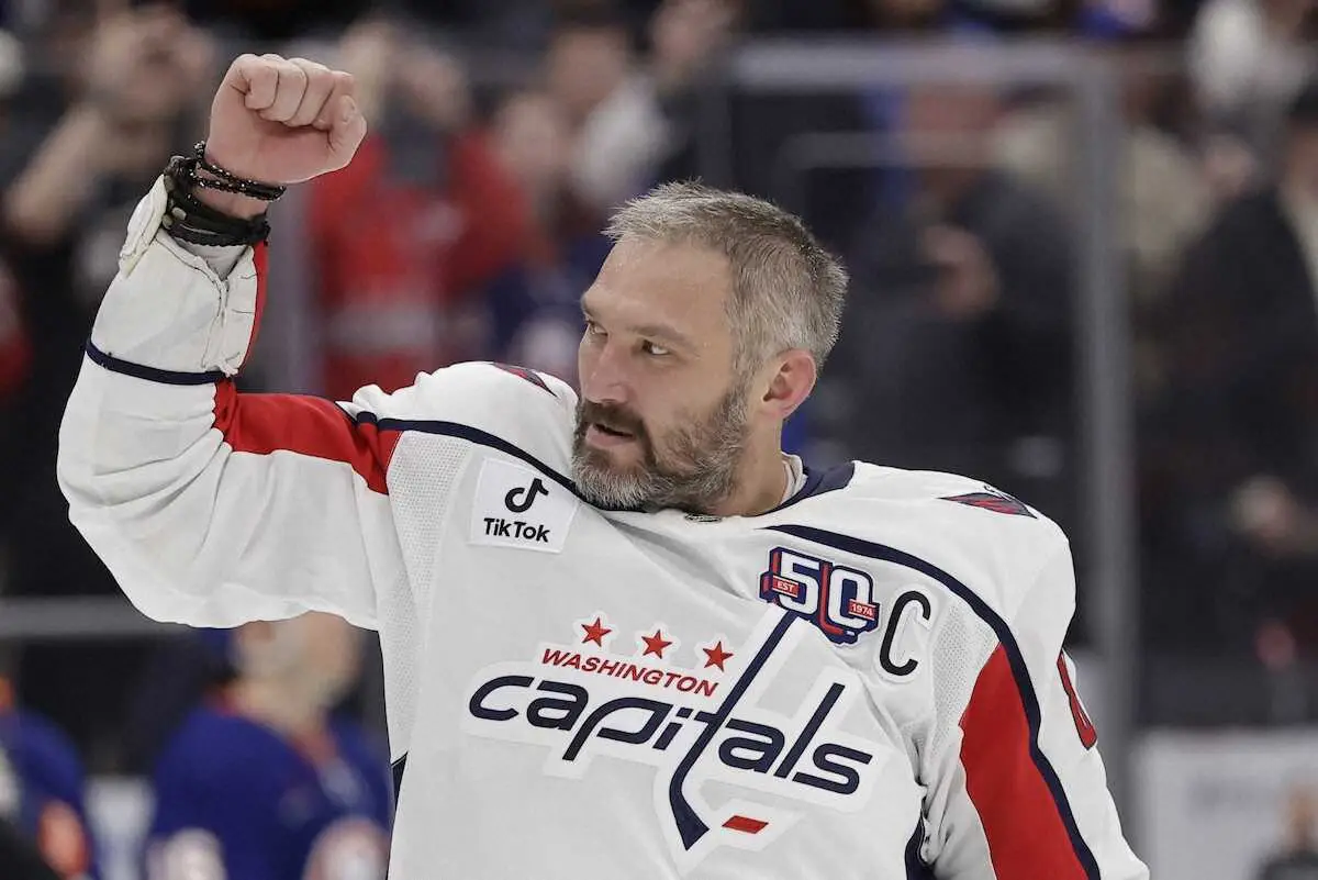 【画像・写真】NHL歴代最多ゴールをマークしたキャピタルズのオベチキン（AP）