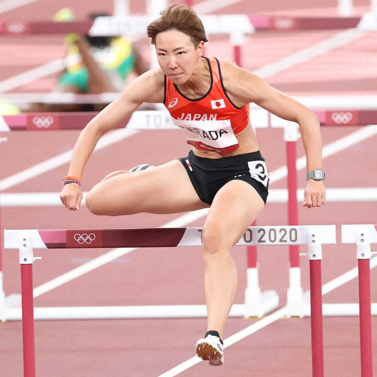 【画像・写真】21年の東京五輪で女子100メートル障害に出場した寺田明日香