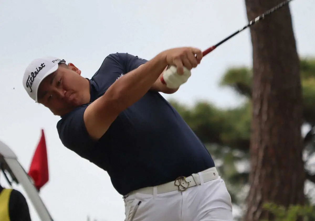 【画像・写真】アマチュアの山下竜弥が単独トップ　トヨタカップゴルフ第1日