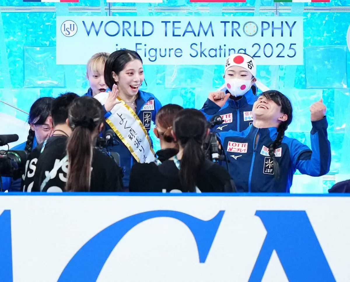 【画像・写真】ペア“りくりゅう”、初志貫徹の自己ベスト「積み上げてきたこと間違いじゃなかった」