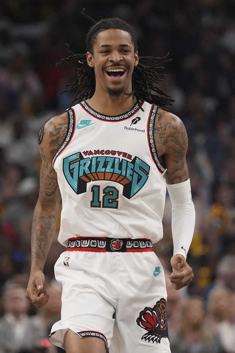 【画像・写真】【NBA】グリズリーズ“エース”モラントの躍動でPO進出！ヒートは死闘制して史上初10位からPOへ